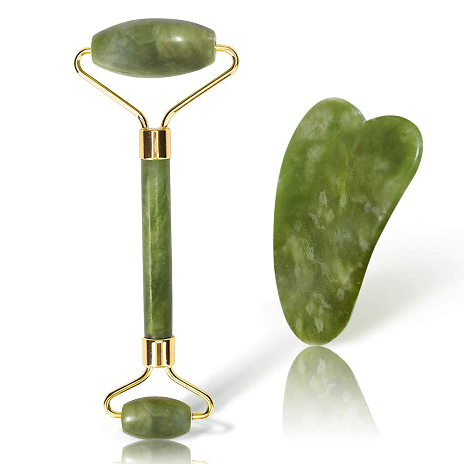 Comment un ensemble de rouleaux de jade Gua Sha pour massage du visage peut-il transformer votre routine de soins de la peau