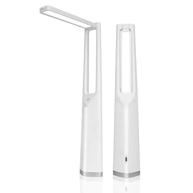 Lampes de bureau minimalistes rechargeables et pliables réglables par USB C