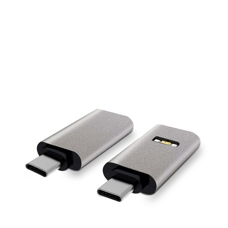 Mini adaptateur mâle micro en aluminium