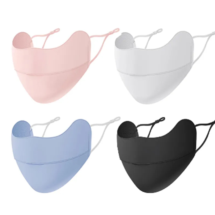 Masque de protection oculaire anti-UV Bouclier de visage d'été féminin