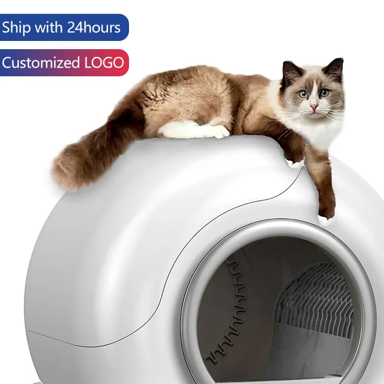 Box Cat Box Smart Contrôle des litres à litière auto-nettoyage