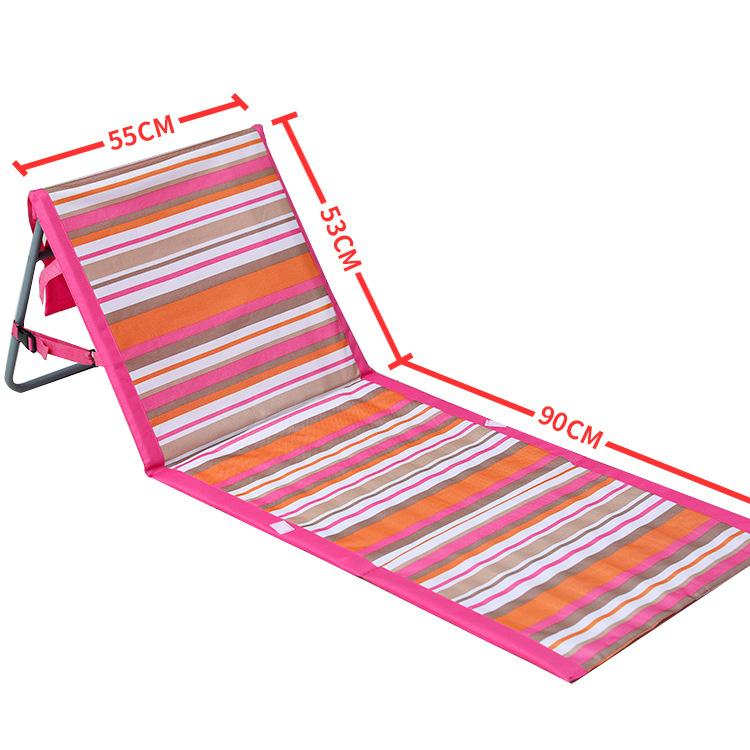 Chaise de loisirs de plage, dossier de pêche, chaise pliante légère