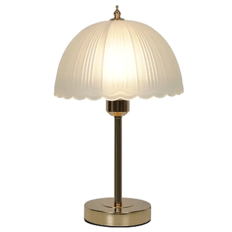 Lampe de bureau à lumière chaude minimaliste à gradation de chevet de chambre à coucher