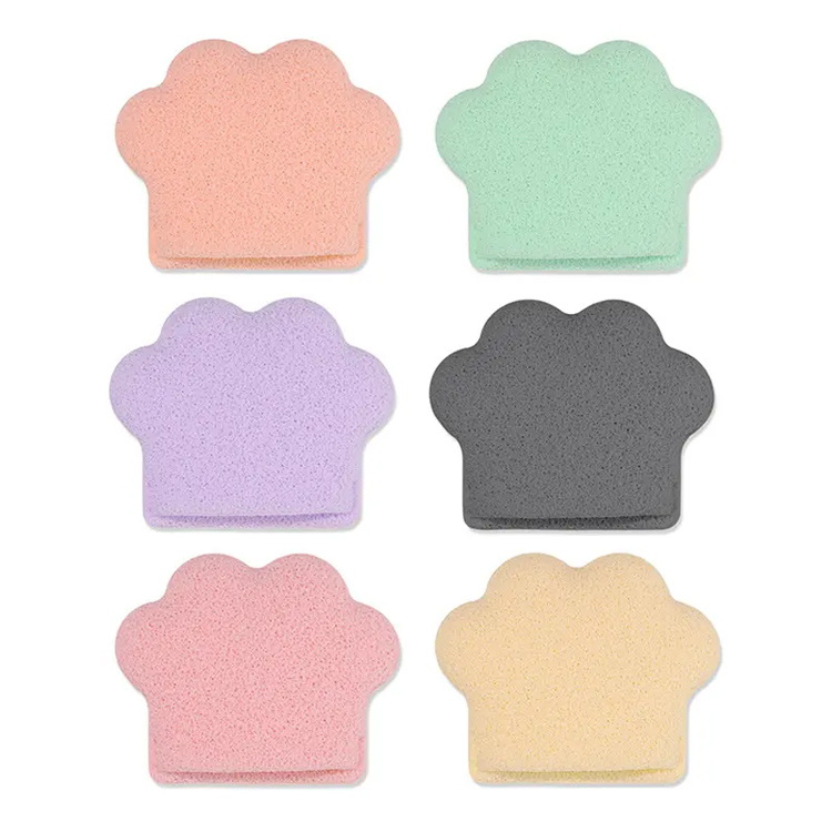 Serviette faciale Biodégradable Cat Foot Glove