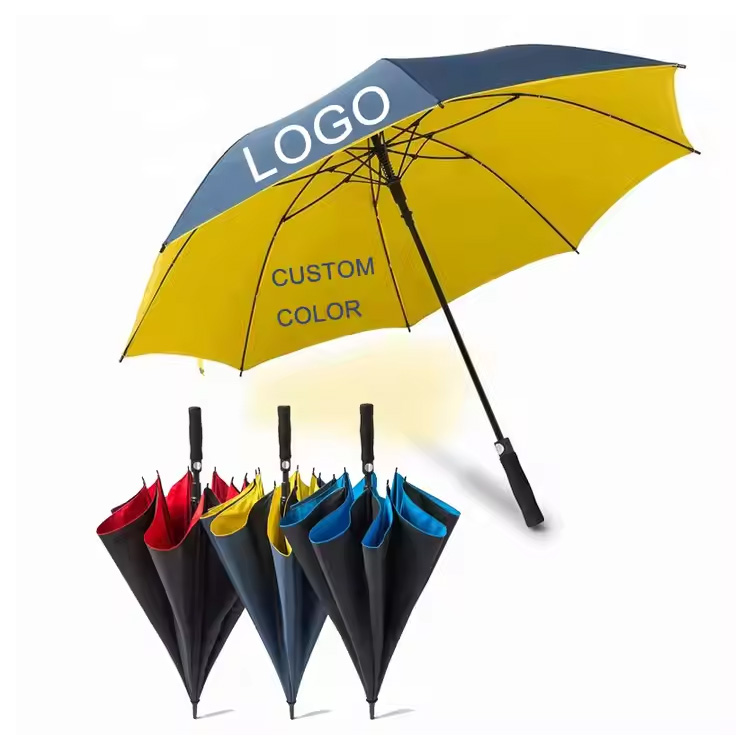 Parapluie commercial avec un logo personnalisé Double Canope