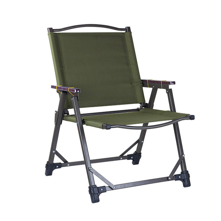 Chaise de pique-nique pliante portative en aluminium d'équipement de camping