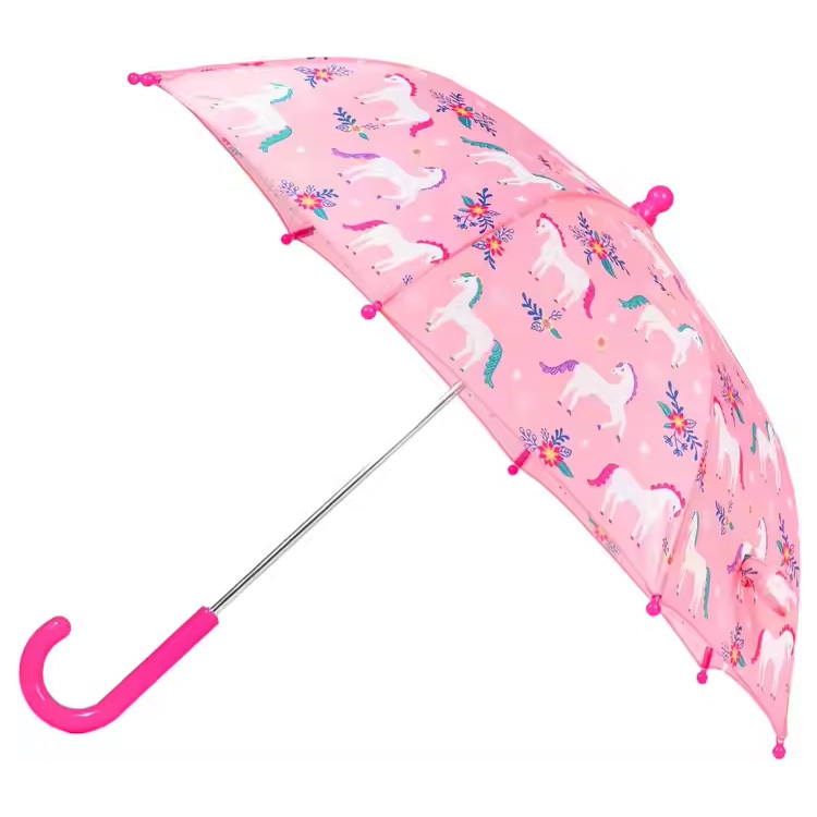 Cartoon Long Manipyled Children's Umbrella Student Automatic