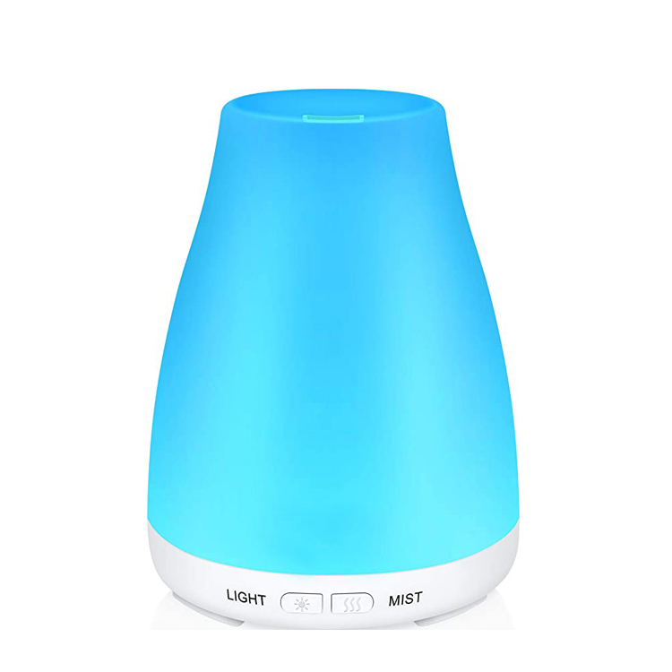 Humidificateur de diffuseur d'arôme d'huile essentielle à changement de couleur