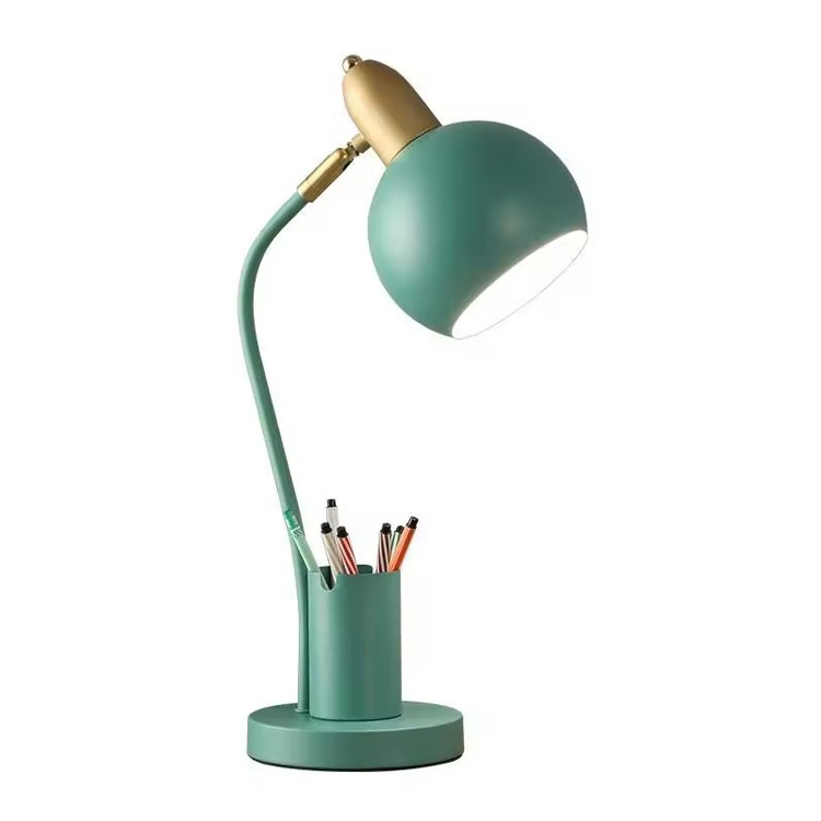 Lampe de table de lecture d'intérieur portative pour maison d'hôtel créative