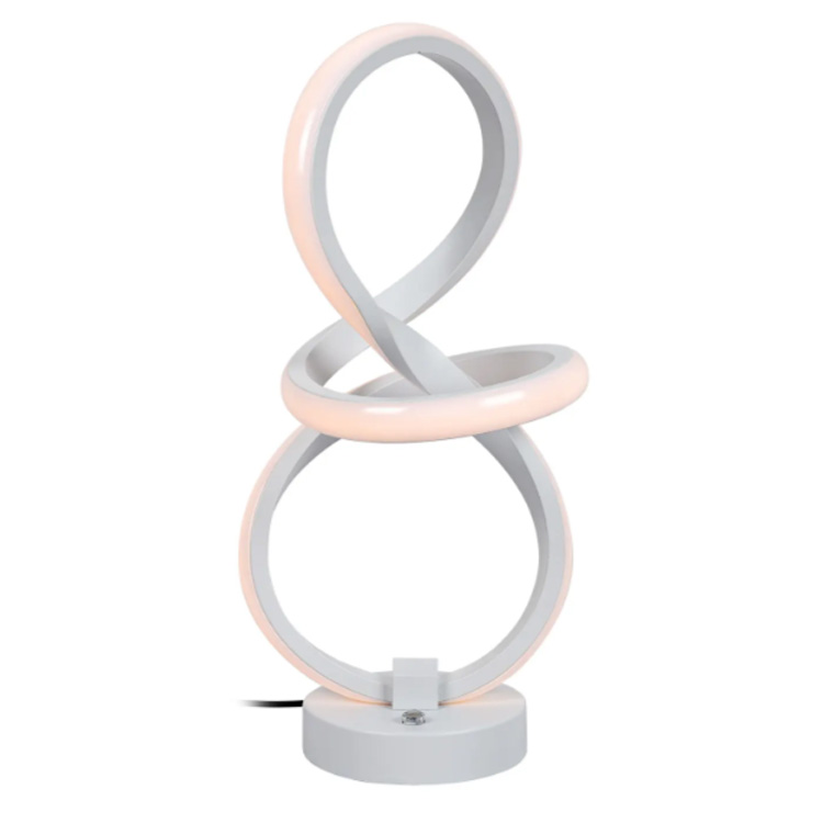 Lampe de bureau de dîner de protection de luxe minimaliste moderne et créative