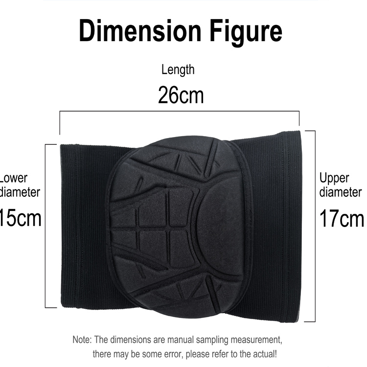 Genouillères anti-collision en éponge épaisse avec logo personnalisé