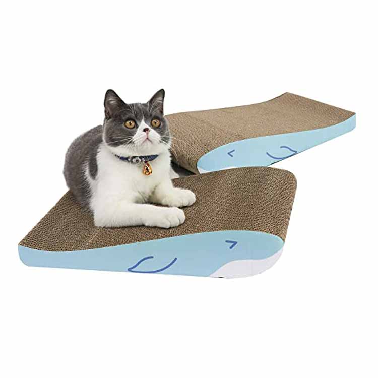 Conseil à gratter pour chat en carton ondulé durable
