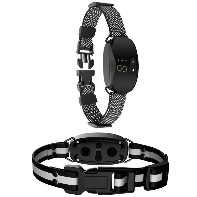 Collier de dressage pour chien anti-aboiement à décharge électrique