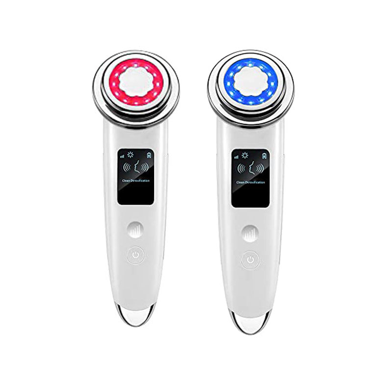 Dispositif de soins de la peau de masseur de visage de vibration électrique