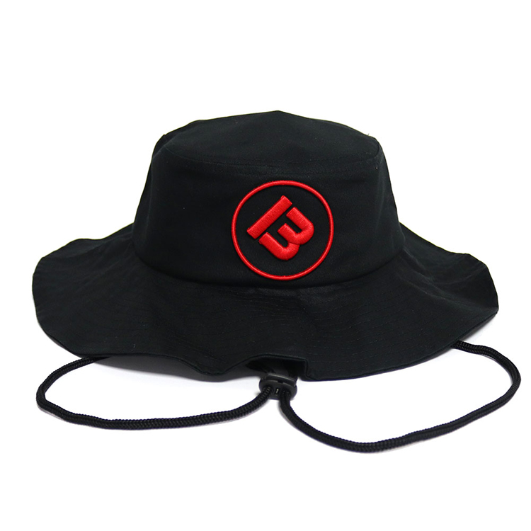 Chapeau de protection UV direct d'usine, corde coupe-vent à large bordure