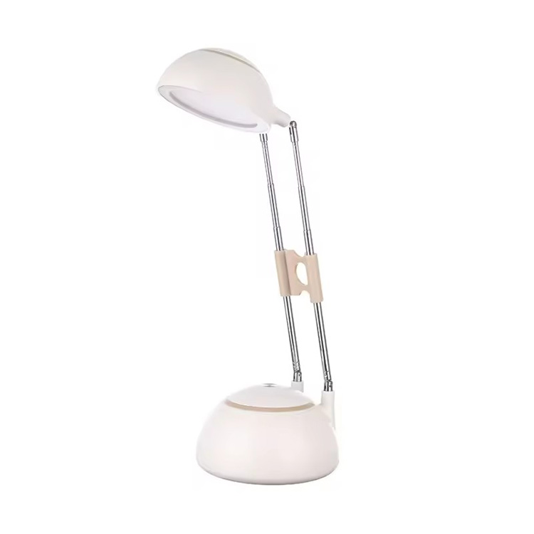 Petite lampe de table de bureau rétractable rechargeable en usine