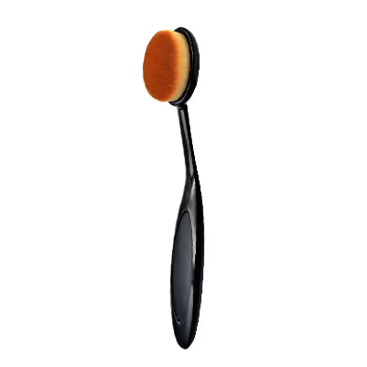 Brosse de maquillage cosmétique à poils pointillés portables pour fond de teint