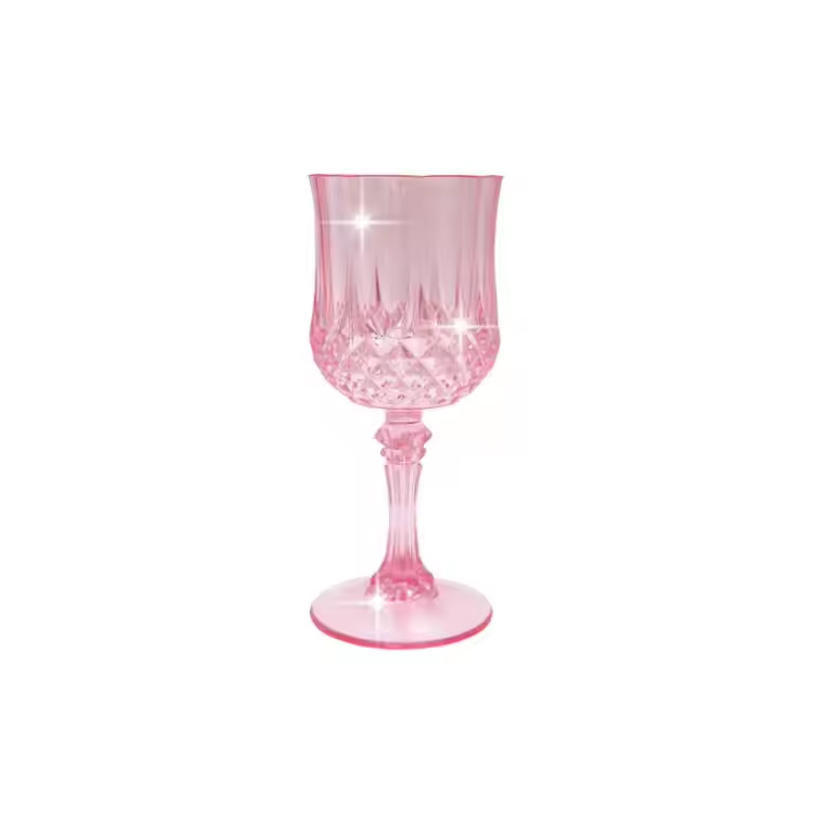 Grand événement Fourniture des gobelets en plastique vintage rose