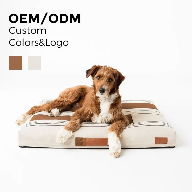 Manipuler le lit de matelas à chiens imperméable résistant aux rayures durable