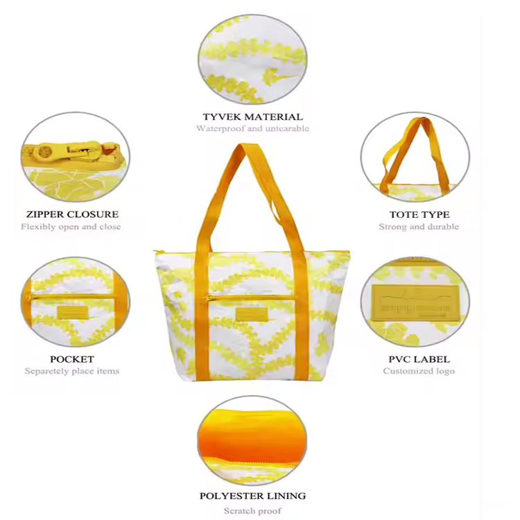 Hawaii Style Eco Friendly Shopping portant un sac fourre-tout