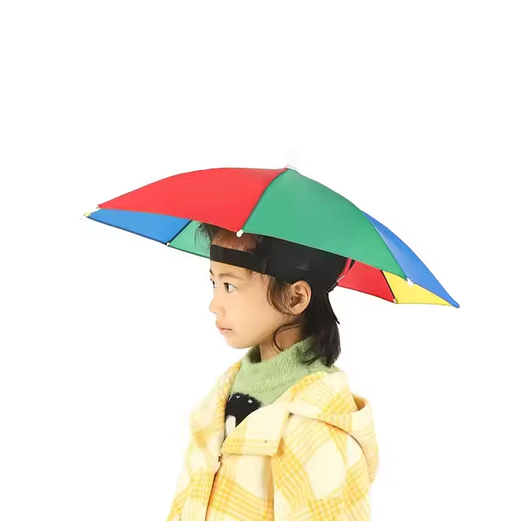 Clip de tête sur le parapluie umbrelle Rain pliable parapluie