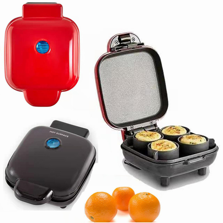 Machine à bouchées d'œufs sains avec 4 moules en silicone