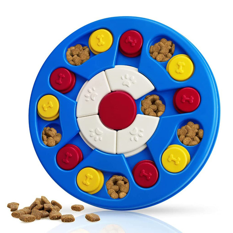 Jouets interactifs d'enrichissement de chien de distributeur de festin