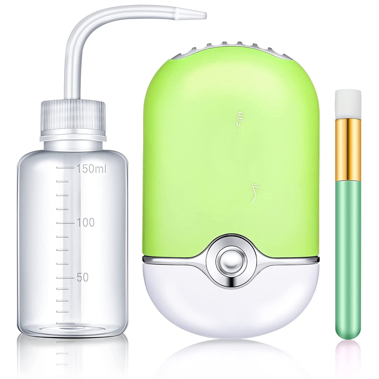 Brosses à shampooing pour cils Mini ventilateurs portables USB