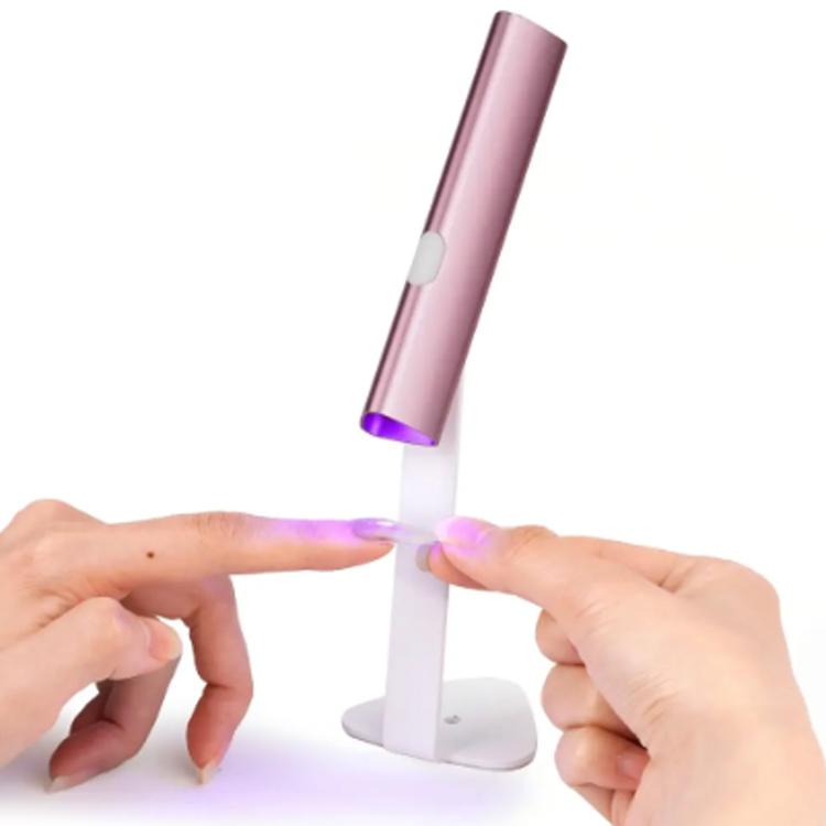 LED Manucure Pen Mini UV Wear Up Nail Glue Gel Lampe à pâtisserie