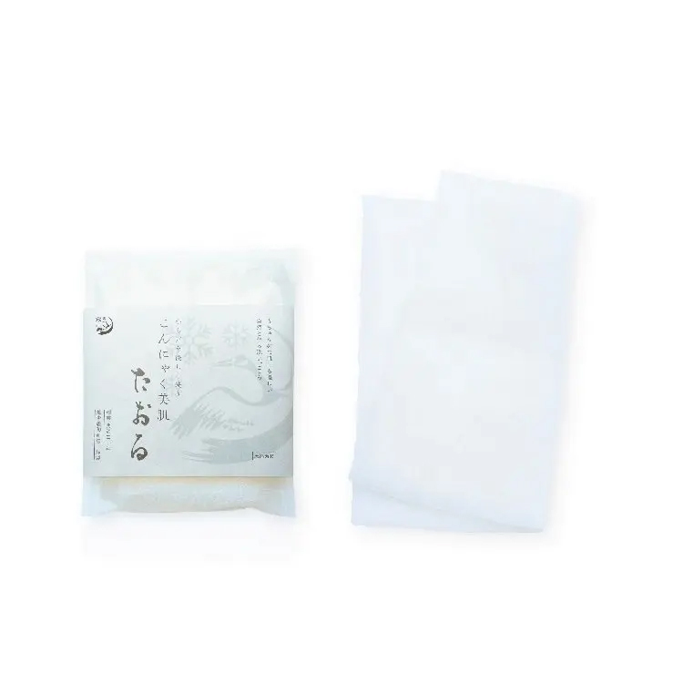 Fabriqué au Japon Natural Corps Lavage de Konjac Natural Konjac