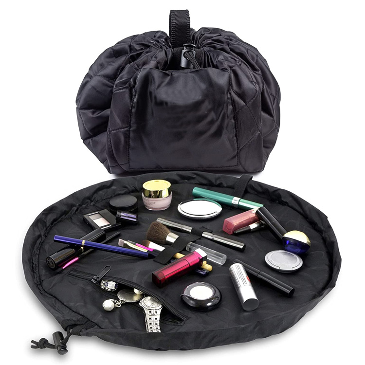 Sac à cordon de maquillage pour organisateur cosmétique de voyage portable