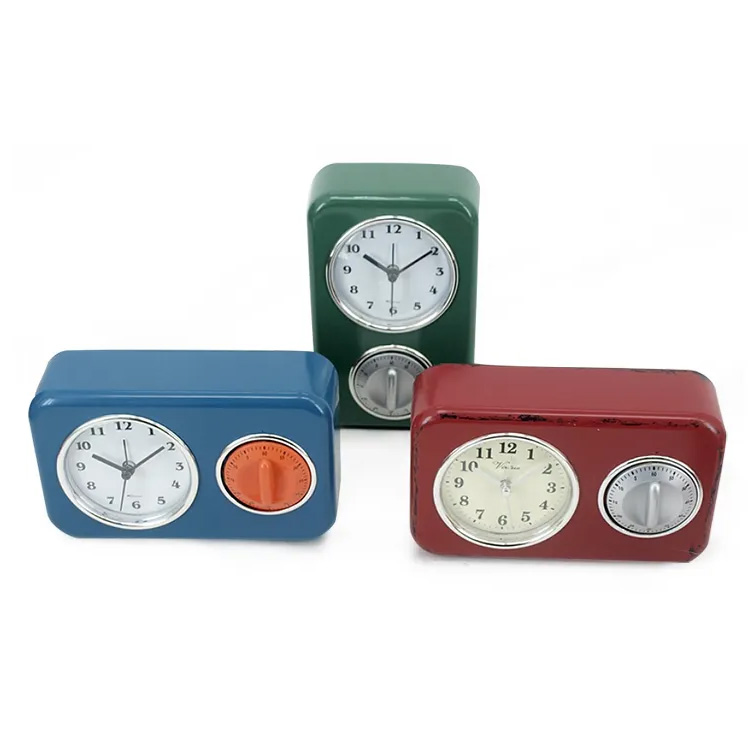Mai Time Design Unique Design Vintage Table Timer Corloge