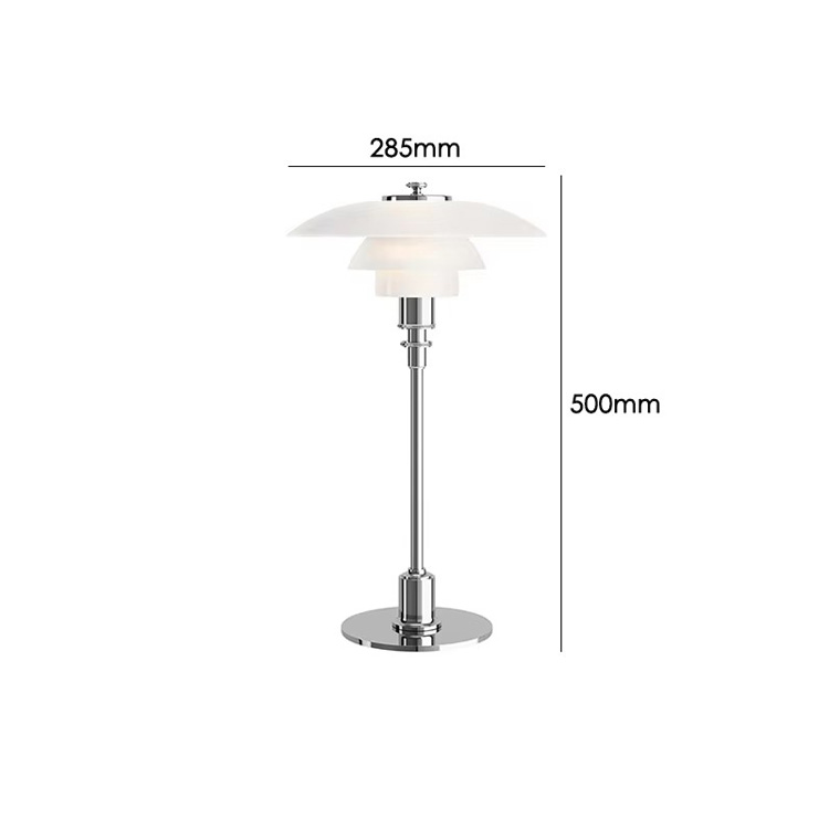 Lampe de lecture en métal, lampe de bureau blanche de luxe moderne et personnalisée