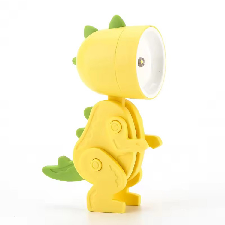 Mini lampe de nuit de chambre à coucher, Design mignon, lampe de Table en forme de dinosaure