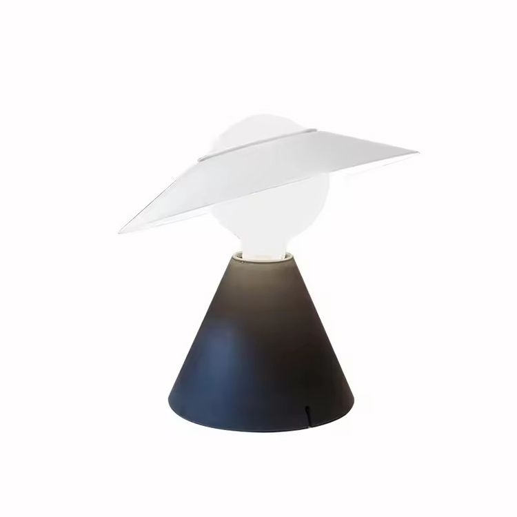 Luminaires LED nordiques modernes, lampe de table de taille moyenne