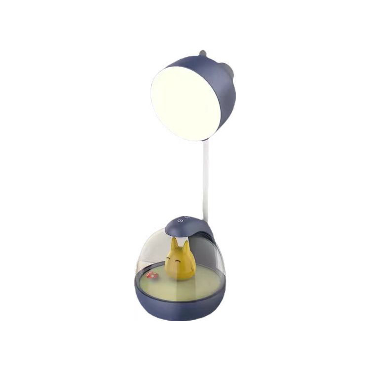 Lampe de bureau d'apprentissage multifonctionnelle en carton à commande tactile LED