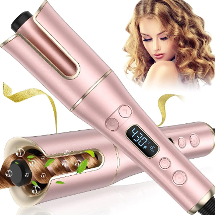 Nouveau design Curler à cheveux rotatif automatique personnalisé