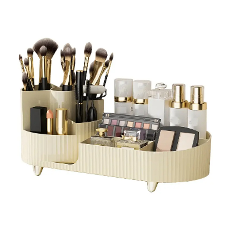 Nouvelle boîte de rangement de rangement de pinceau de maquillage de maquillage