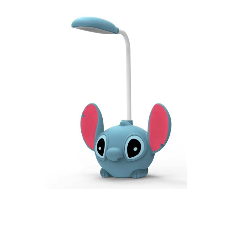 Lampe de table de dessin animé de taille-crayon rechargeable de veilleuse