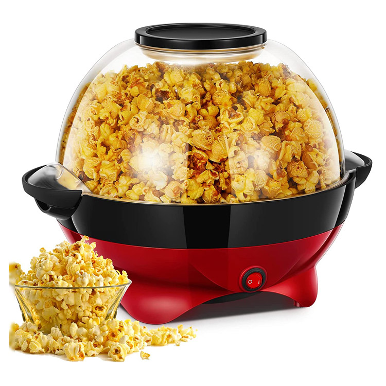 Machine à pop-corn électrique antiadhésive pour la maison
