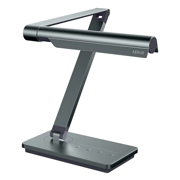 Lampe de travail nordique à commande tactile, lampe de bureau moderne à LED