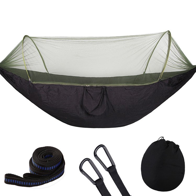 Hamac de camping en tissu nylon à ouverture rapide entièrement automatique
