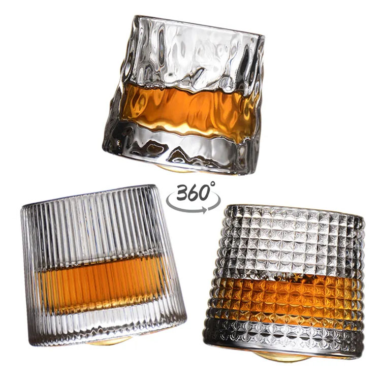 Lunettes de whisky à l'ancienne