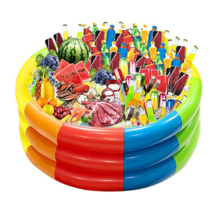 Refroidisseur gonflable de seau de buffet de plateau de glace de partie extérieure