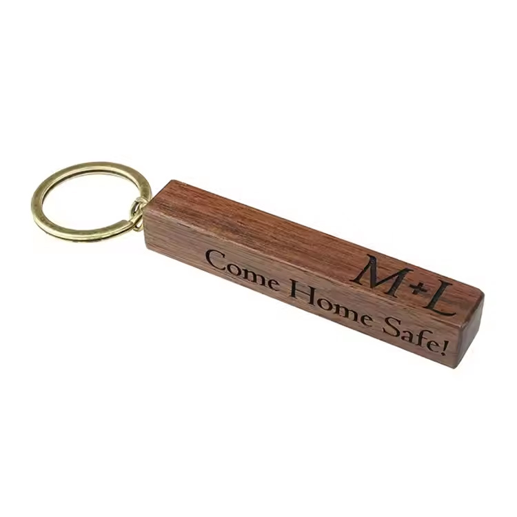 Pendentif en copeau de bois de trousque en métal de trèfle cadeau d'anniversaire