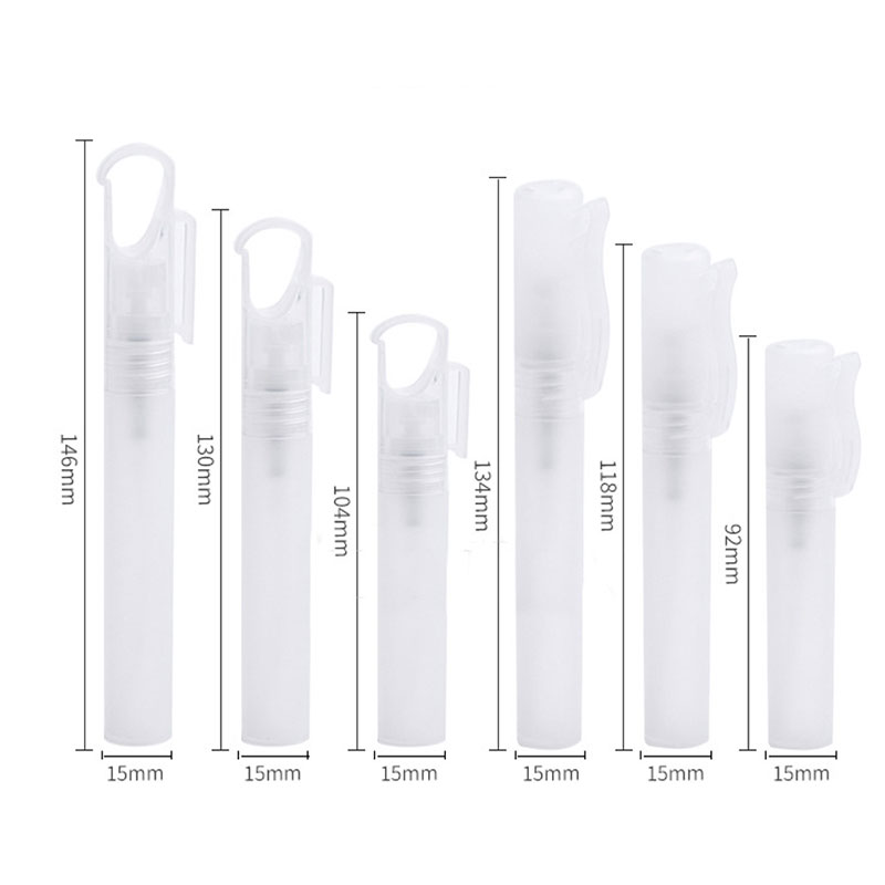 Tube en plastique bouteille de pulvérisateur rechargeable en forme de stylo