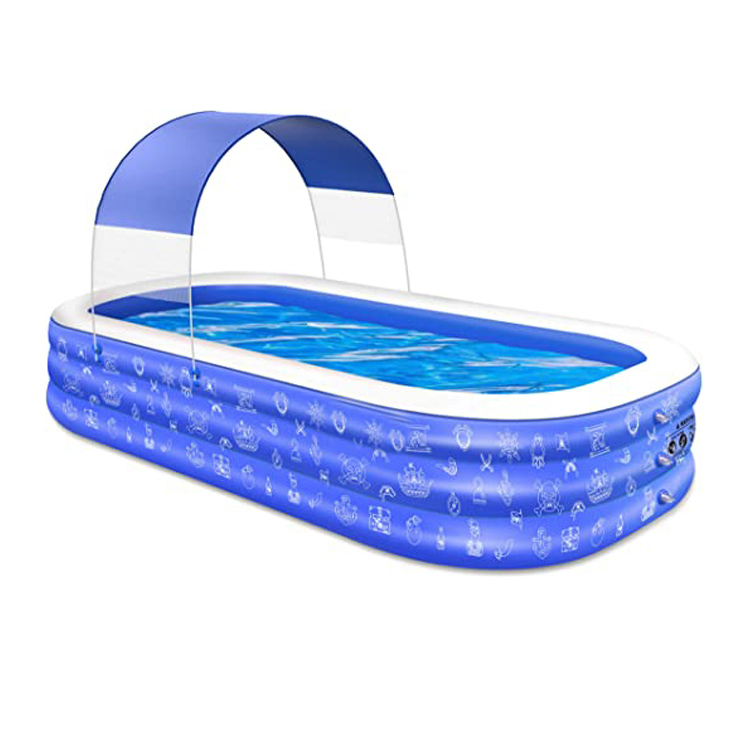 Piscine gonflable pour enfants de fête extérieure portable