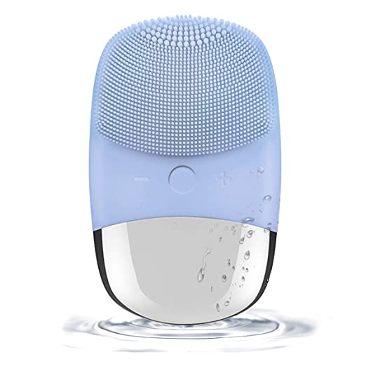 Brosse nettoyante pour le visage sonique électrique en silicone de marque privée