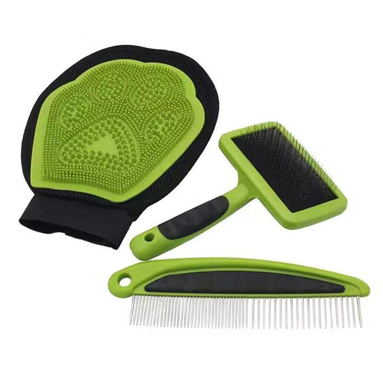 Outil de brosse de toilettage professionnel pour chien Kit de bain pour animaux de compagnie