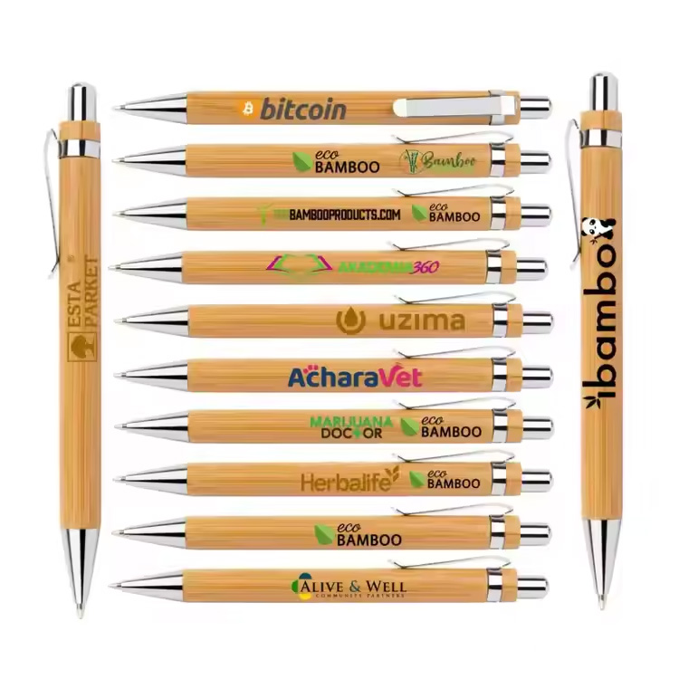 Cadeau promotionnel Eco Pen Low Prix Promotion Bamboo Pen